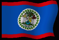 Белиз - государство в Центральной Америке. Флаг, карта