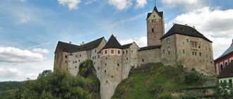 Замок Локет в Чехии