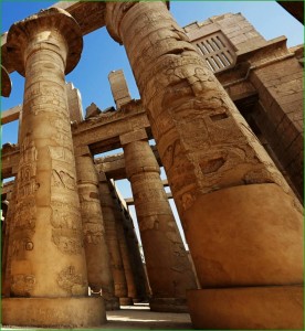 В Карнакский храм в феврале Египет фото
