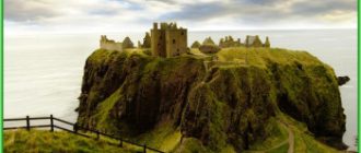 Замок Данноттар - Шотландия