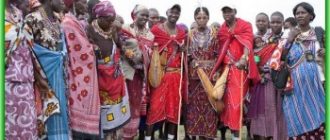 Племя Масаи - свадьбы, песни и танцы